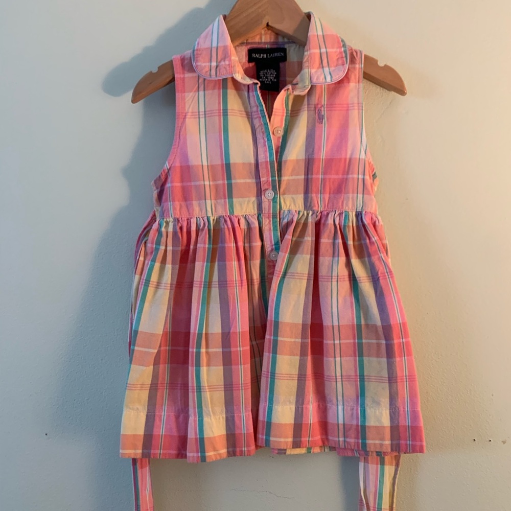 Ralph Lauren plaid dress